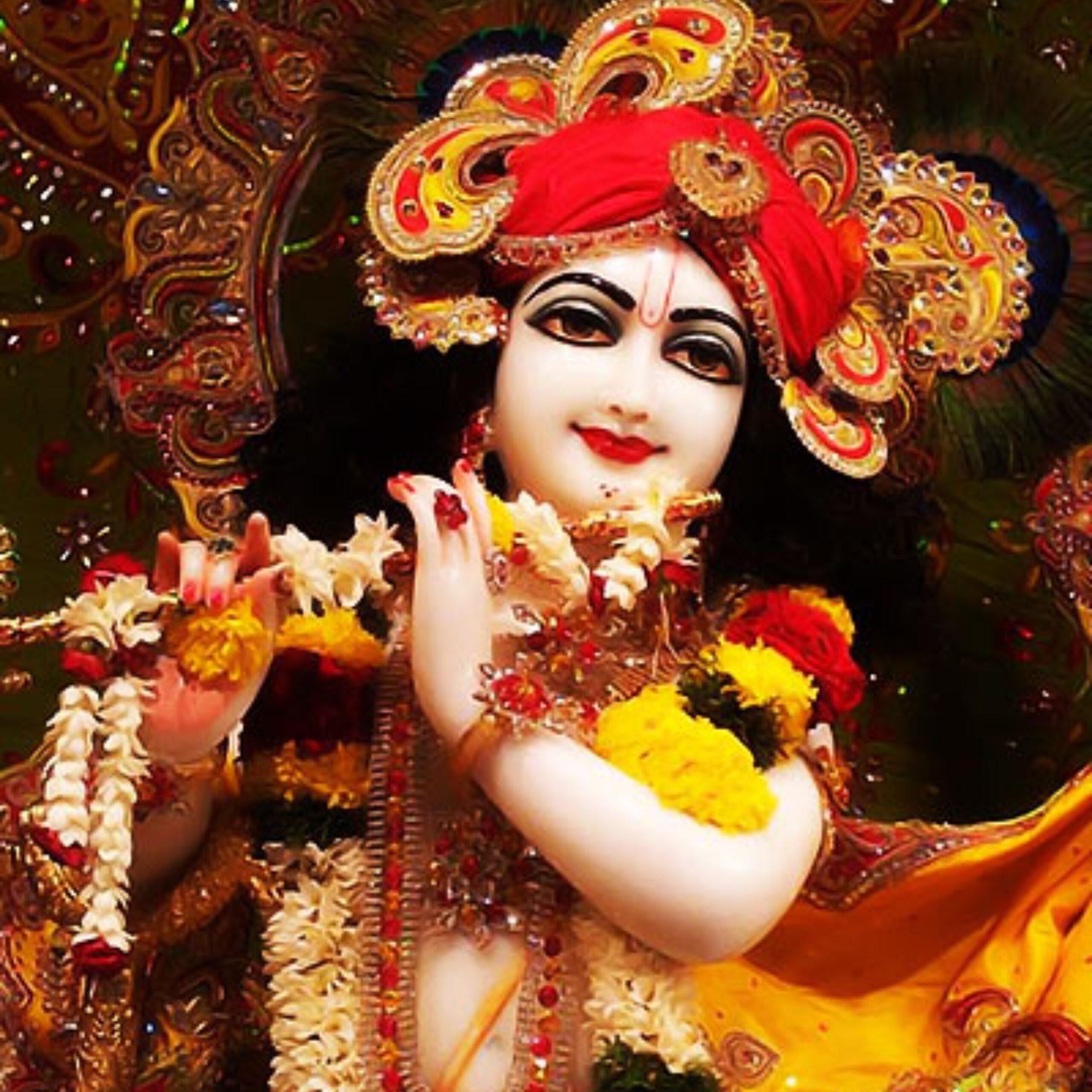 You are currently viewing Aarti Kunj Bihari Ki | आरती कुंजबिहारी की | Lyrics (Hindi + English)